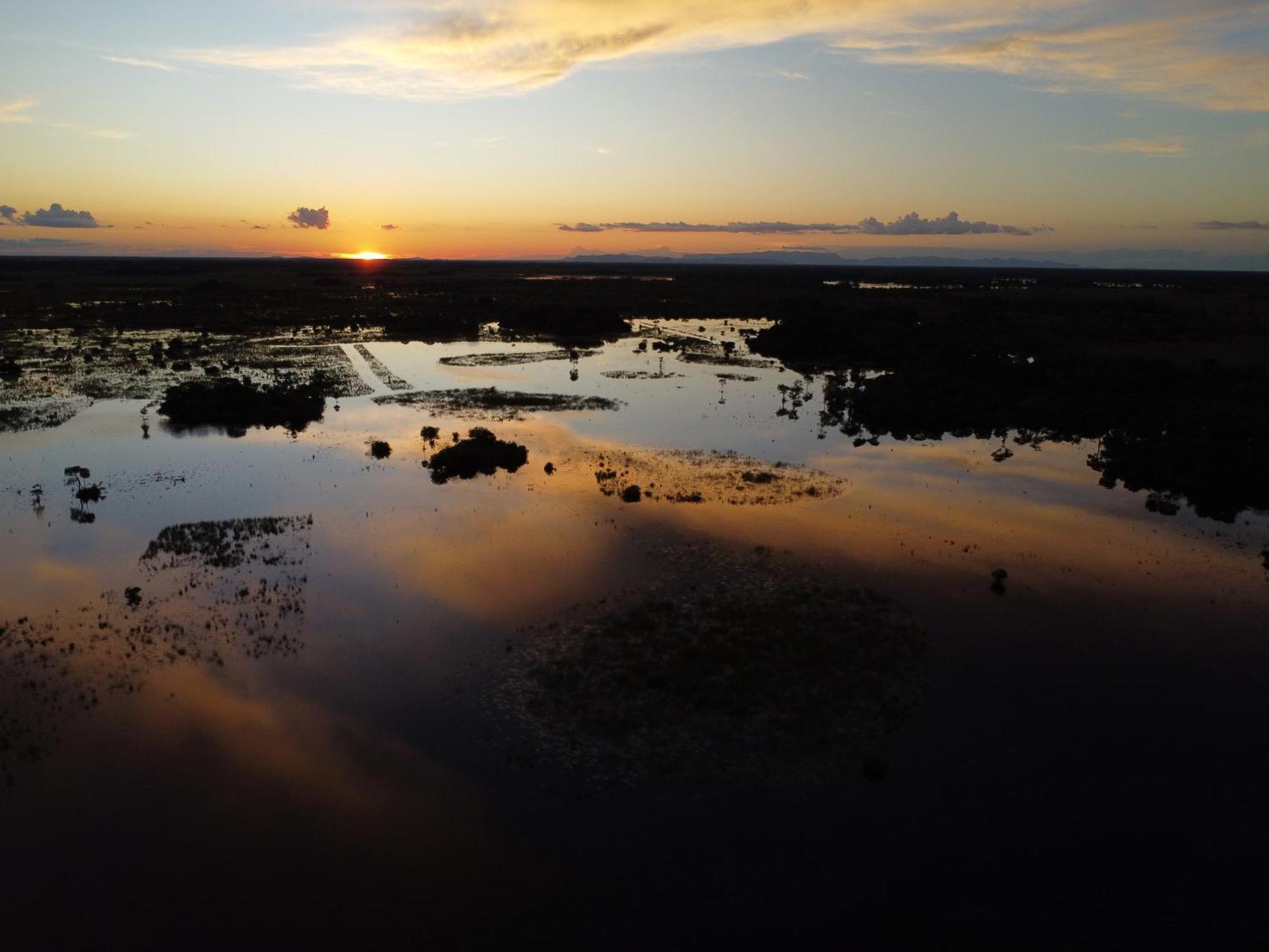 Pousada Sao Joao - Estrada Parque Pantanal Villa Passo do Lontra Exteriör bild